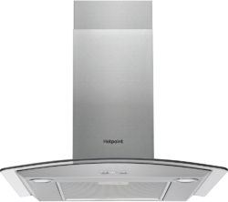 HOTPOINT  PHGC6.5FABX Chimney Cooker Hood - Stainless Steel
